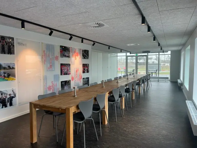 Mødelokaler ved Vojens Motorsport Arena