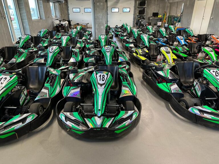 Udlejningsgokart hos Vojens Motorsport Arena