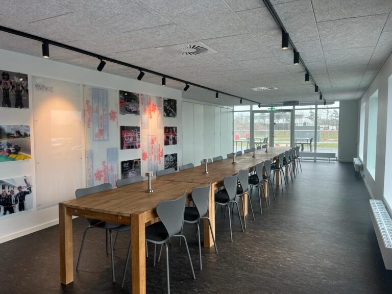 Mødelokaler ved Vojens Motorsport Arena